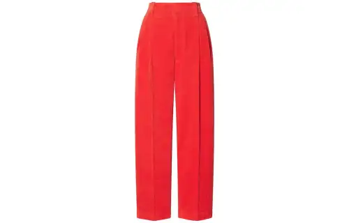 UNIQLO Casual Pants Unisex Rose Red 13 Moderate Straight Fit Pants