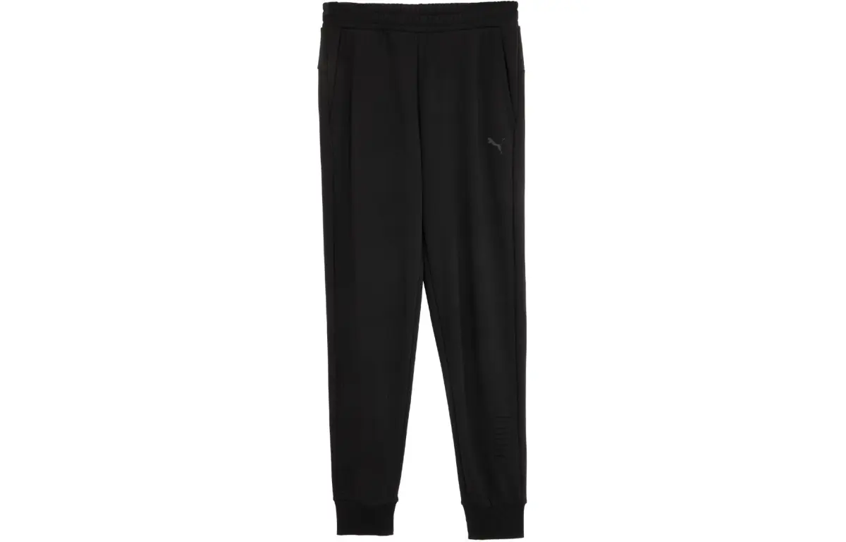 PUMA PANTS EMBOSSED Casual Pants Unisex Black