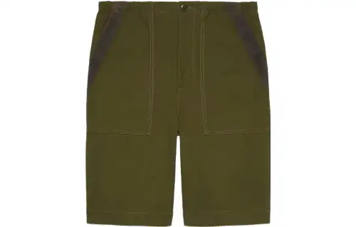 GUCCI Casual Shorts Men's Green Moderate