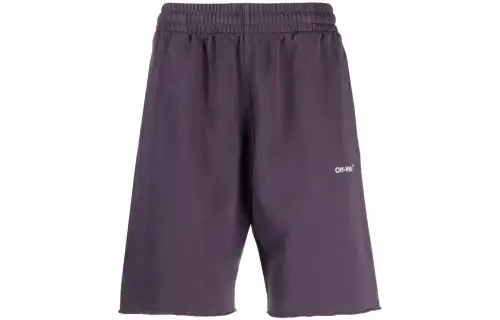 OFF WHITE Casual Shorts Men's Purple Moderate