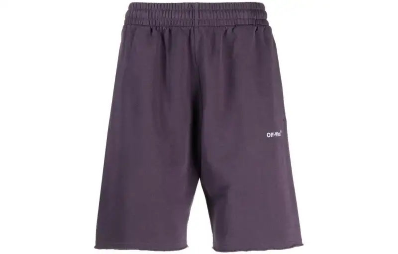 OFF WHITE Casual Shorts Men's Purple Moderate