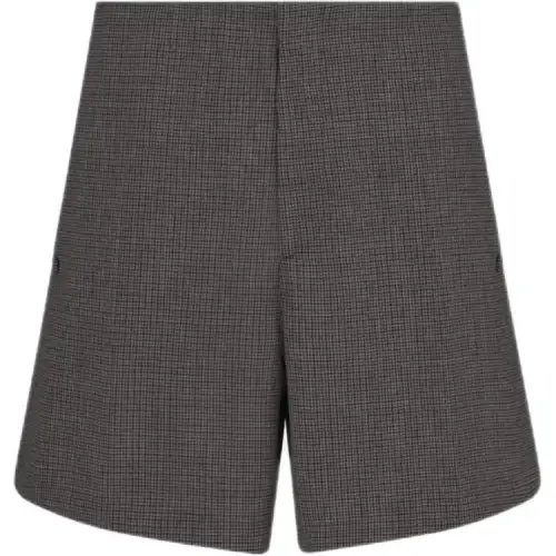 DIOR Casual Shorts Men's Gray Moderate
