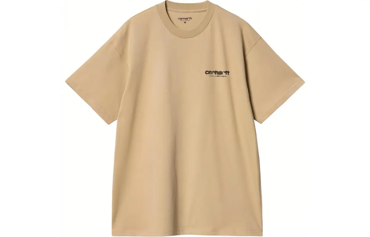 Carhartt WIP Ink Bleed T Shirt T Shirt Men's Beige