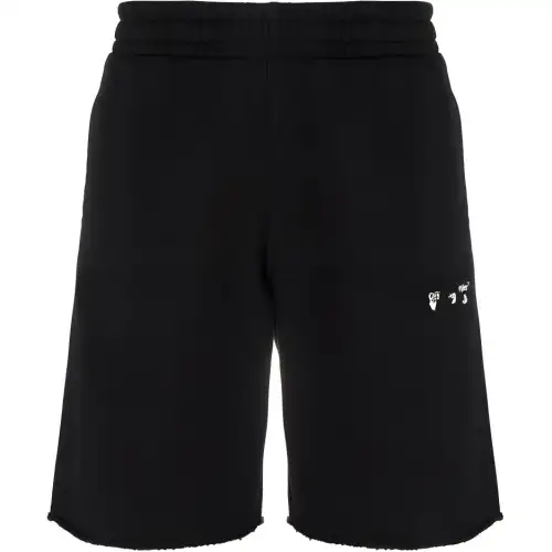OFF WHITE SS21 Sports Shorts Men's Black Moderate