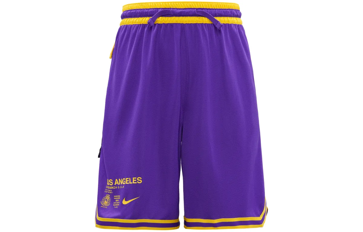 Nike Basketball Shorts Men's All over Purple