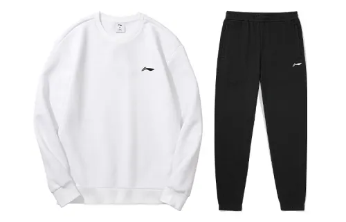 Li Ning Casual Sportswear Men's Crew Neck Moderate