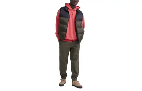 UNIQLO Casual Pants Men's Dark Olive Moderate Cuffed Pants