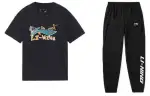 Li Ning Casual Sportswear Men's Crew Neck Moderate