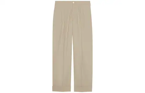 GUCCI FW23 Casual Pants Men's Beige Yellow