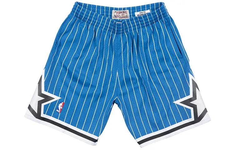 Mitchell & Ness × NBA Swingman Fan Edition 94-95 Season Magic Team Retro Casual Elastic Sports Shorts Basketball Pants Same Style for Men and Women