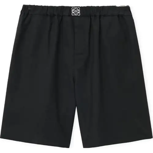 LOEWE FW24 Casual Shorts Men's Black