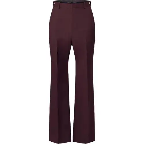 LOUIS VUITTON SS24 Casual Pants Men's Dark Red