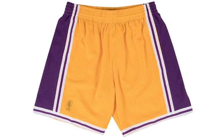 Mitchell Ness Basketball Shorts Unisex Yellow