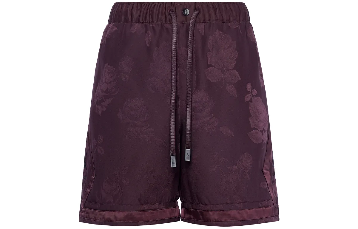 Jordan X A Ma Maniére Casual Shorts Men's Dark Red Moderate
