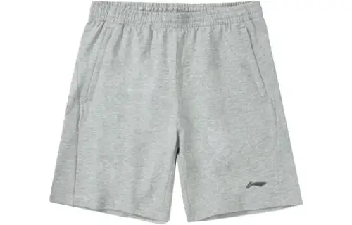 Li Ning Casual Shorts Men's Heather Gray Moderate