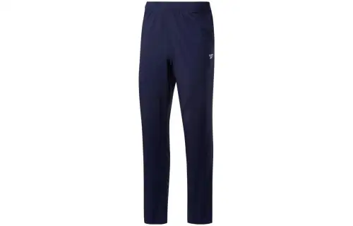Reebok Casual Pants Men's Blue Moderate Straight Fit Pants