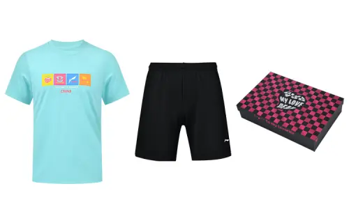 Li Ning Table Tennis Collection Casual Sportswear Men's Crew Neck Moderate