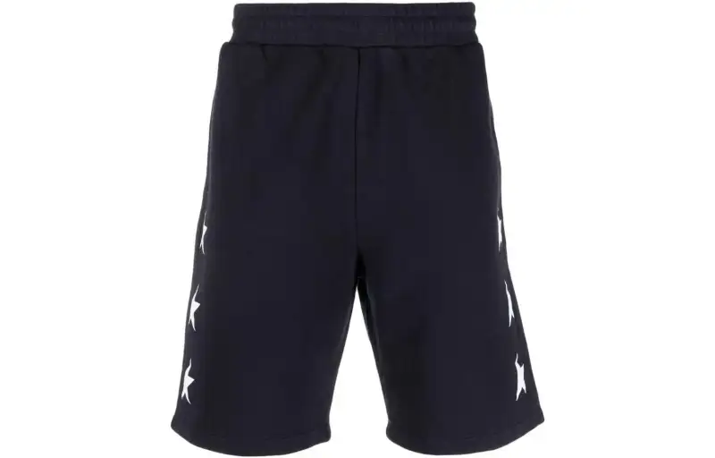 Golden Goose Deluxe Brand Logo Printed Shorts