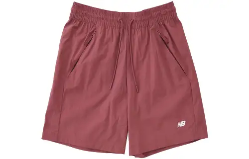 New Balance Casual Shorts Men's Burgundy Moderate