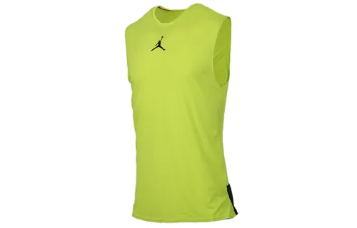 Jordan Basketball Jerseys Men's Neon Yellow Moderate Straight Fit