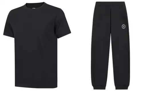Li Ning Casual Sportswear Men's Crew Neck Moderate