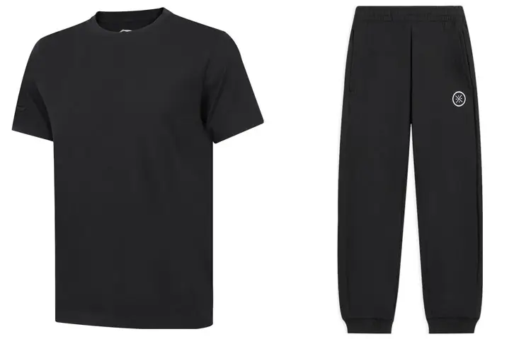 Li Ning Casual Sportswear Men's Crew Neck Moderate