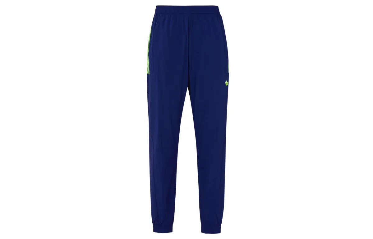 Adidas Originals Knitted Sweatpants Men's Blue