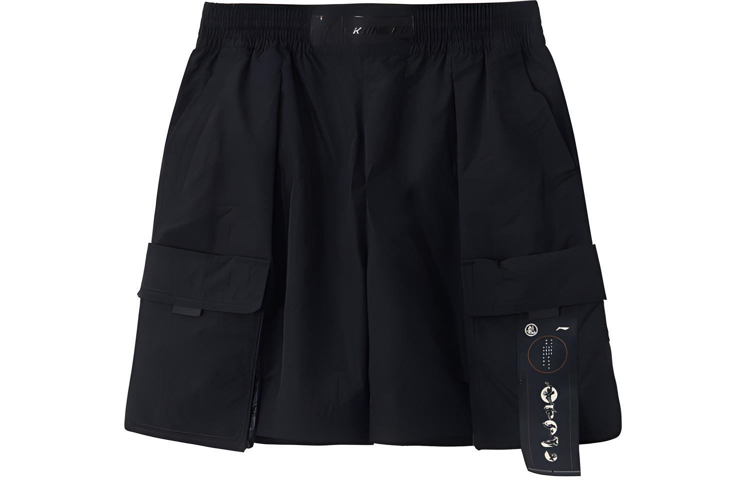 Li Ning Sports Shorts Men’s Black Moderate
