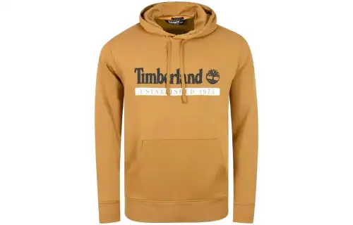 Timberland Casual Sportswear Men's Yellow Hooded Moderate