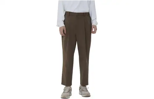 New Balance Casual Pants Men's Coffee Moderate Straight Fit Pants