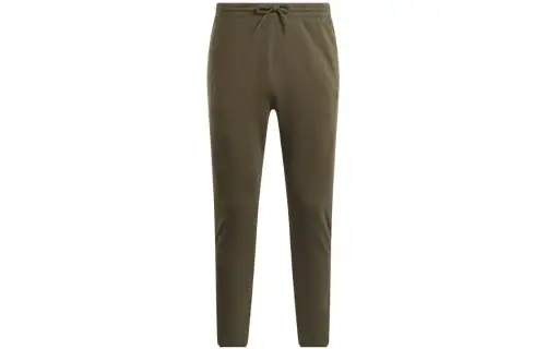 Reebok Casual Pants Men's Green Moderate Straight Fit Pants