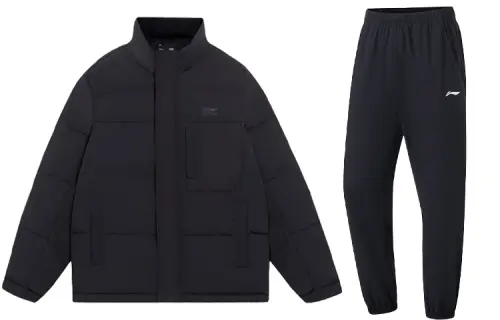Li Ning Casual Sportswear Men's Stand Collar Moderate