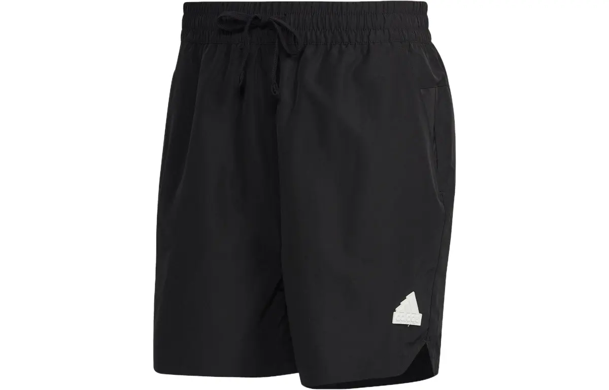 Adidas Casual Shorts Men's Black Moderate