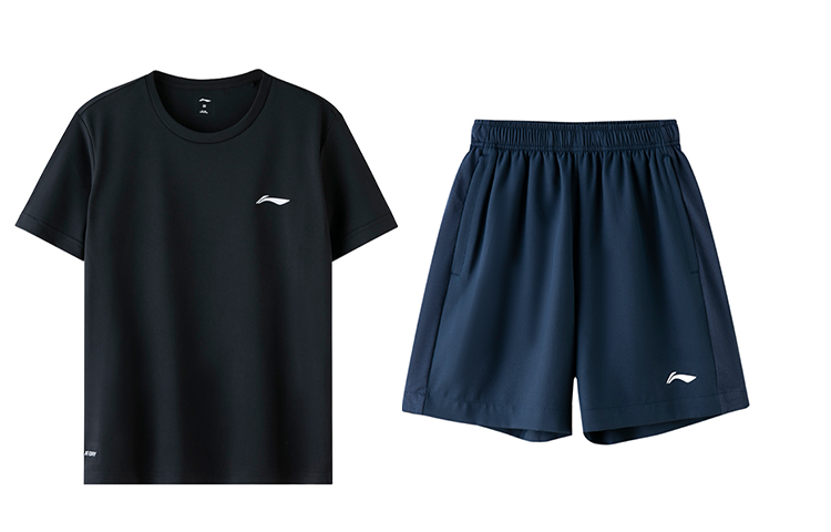 Li Ning Casual Sportswear Men's Crew Neck Moderate
