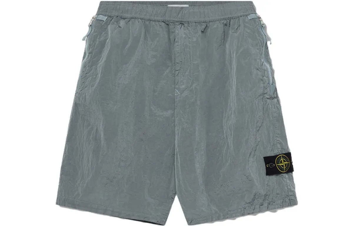 STONE ISLAND Casual Shorts Men's Sky Blue