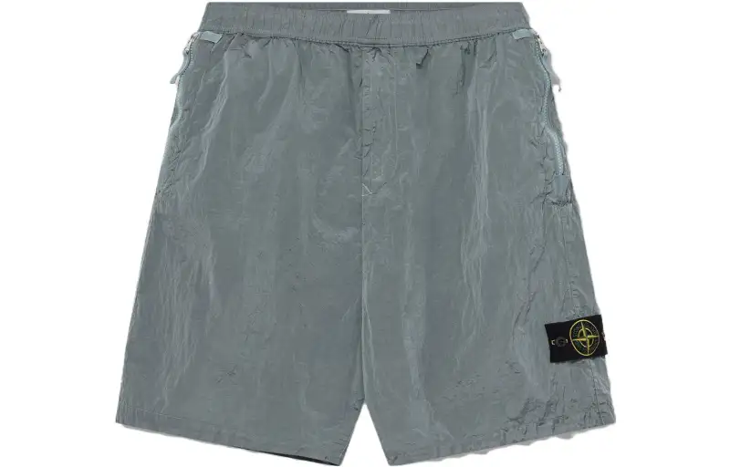 STONE ISLAND Casual Shorts Men's Sky Blue