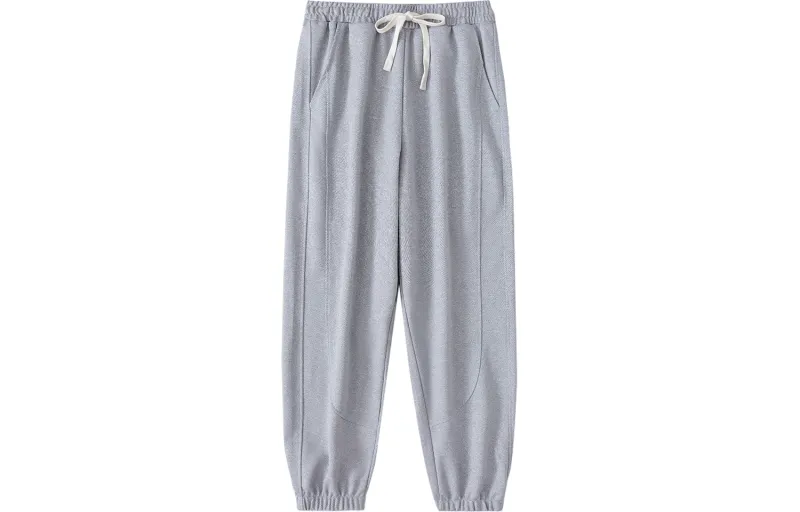 JEANSWEST Casual Pants Unisex Moderate Cuffed Pants
