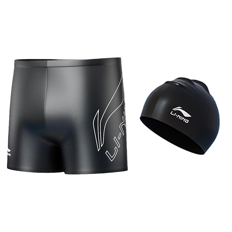 Li Ning Swimming Shorts Men’s Black