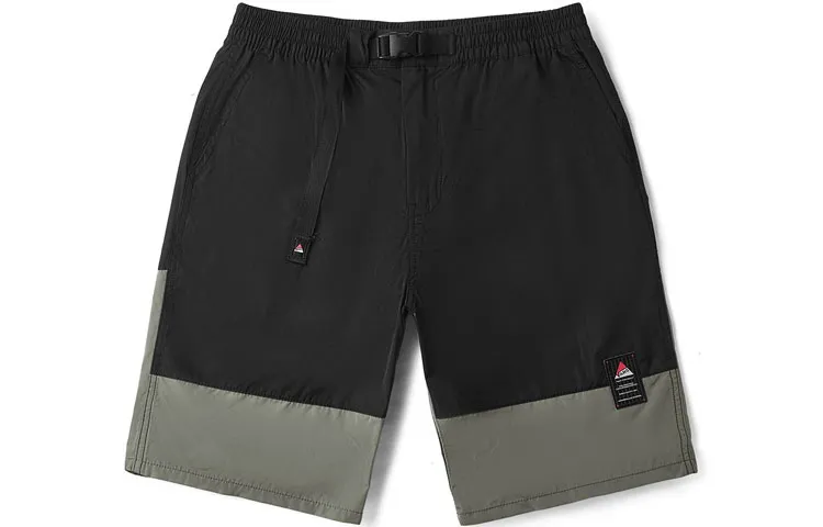 Vans Sports Shorts Men's Black Moderate Straight Fit Pants