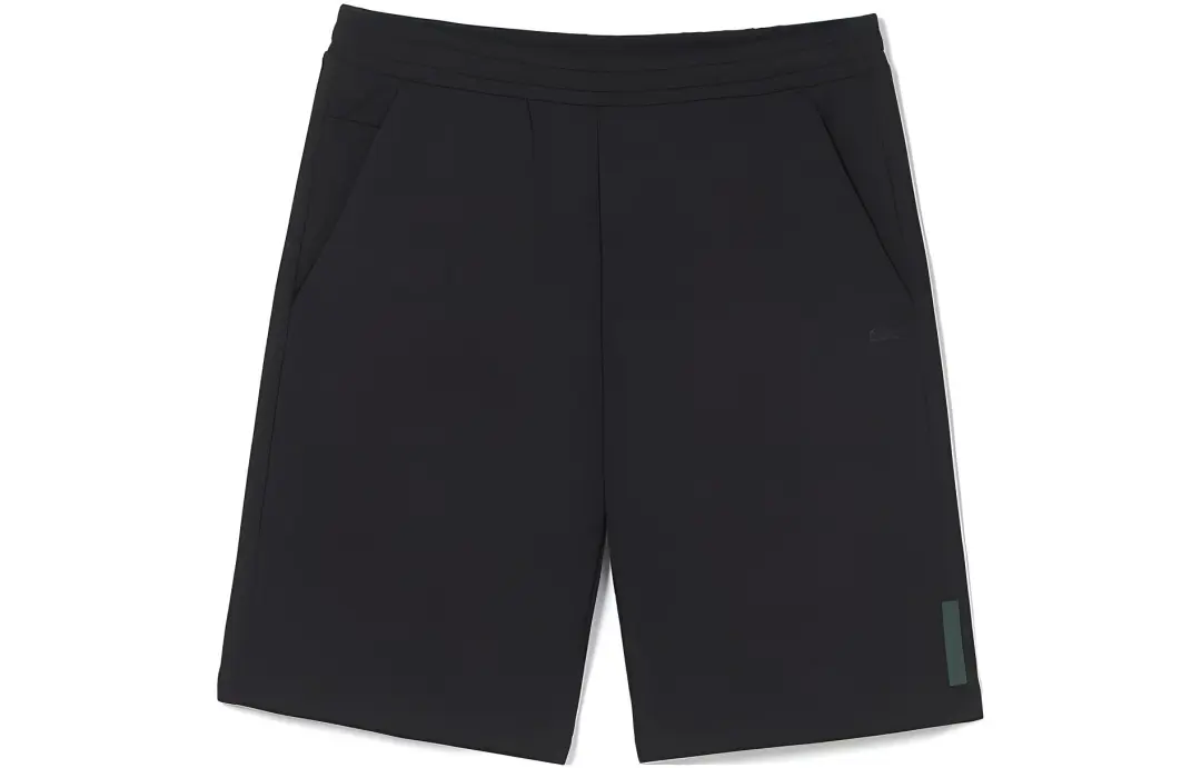 LACOSTE Casual Shorts Men's Black Moderate