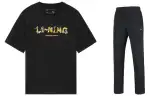 Li Ning Casual Sportswear Men's Crew Neck Moderate