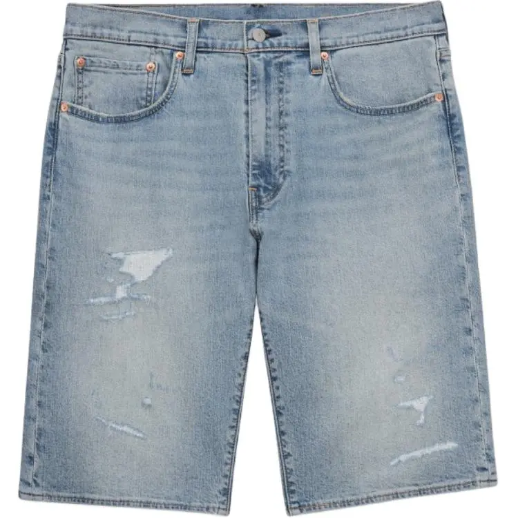 Levi's SS24 Paris Limited Capsule Collection Denim Shorts Men's Light Blue
