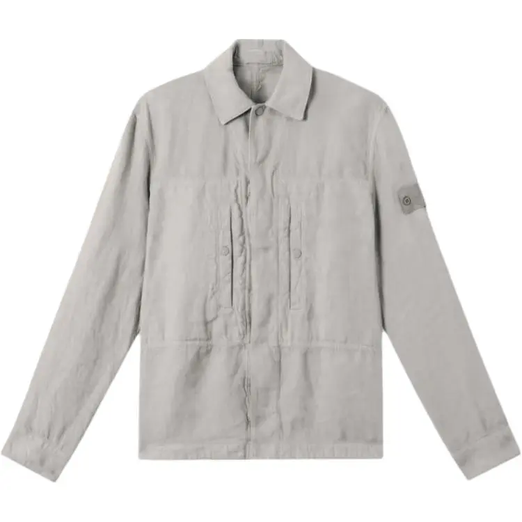 STONE ISLAND Shirt Men's Gray White