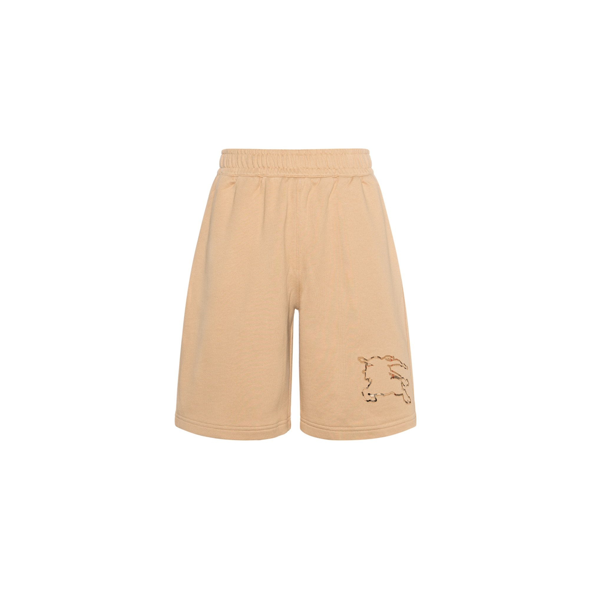 Burberry Check Ekd Cotton Shorts