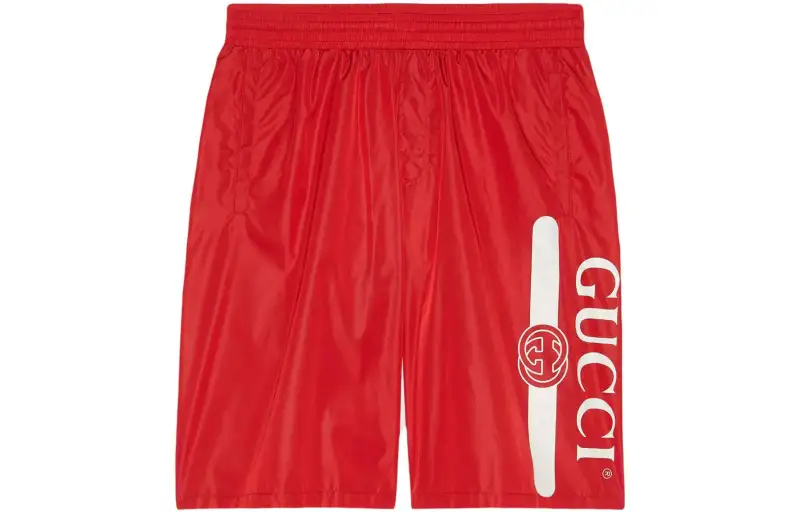 GUCCI Logo Leg Swim Shorts