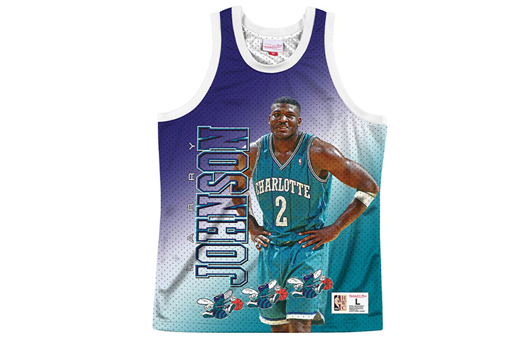 Mitchell Ness Larry Johnson jersey