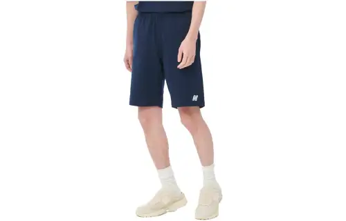 New Balance Casual Shorts Unisex Dark Blue Moderate