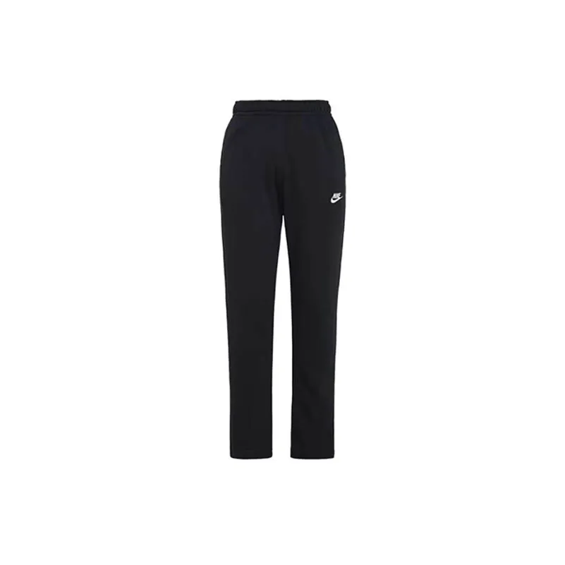 Nike Casual Pants Unisex Black Moderate Straight Fit Pants