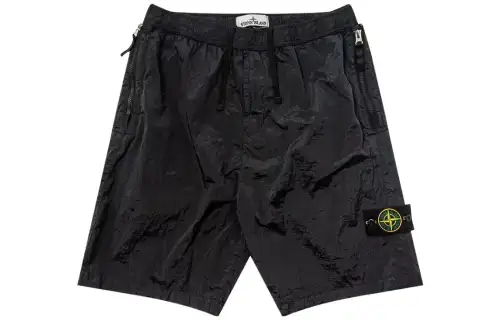 STONE ISLAND Casual Shorts Men's Black