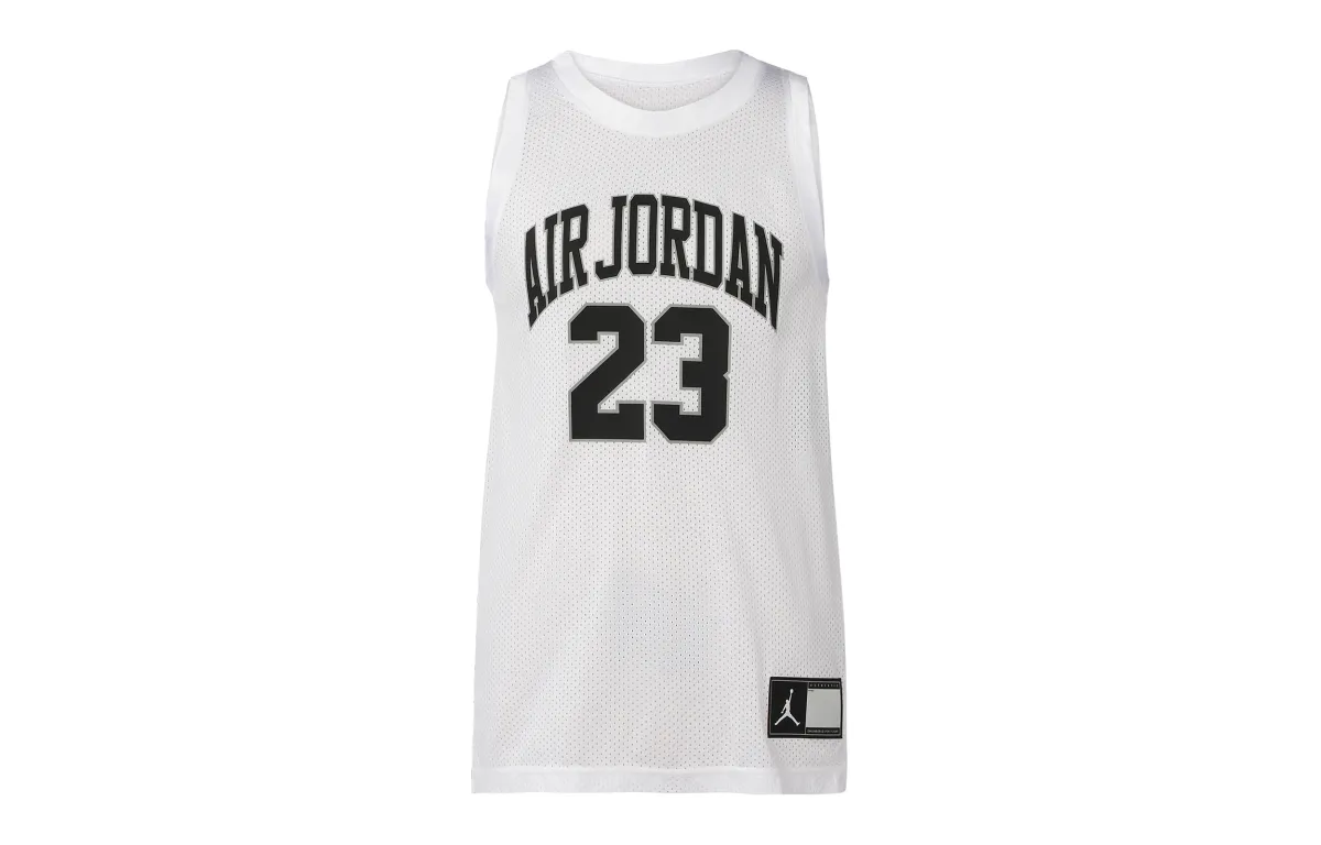Jordan Basketball Jersey Men's White